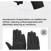 YKYWBIKE Cycling Gloves Full Finger Aerodynamic Road Bike Gloves Shock Absorbing Touch Screen Reflective Bicycle Gloves