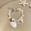 Shell Crystal Pearl Starfish Pendant Bracelet Holiday Style Niche Versatile Bracelet Fashion Advanced Temperament Jewelry