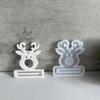 3Pcs Christmas Silicone Money Holder Moulds for Money Holder, Christmas Themed Pendant Molds with Hole for Epoxy Resin
