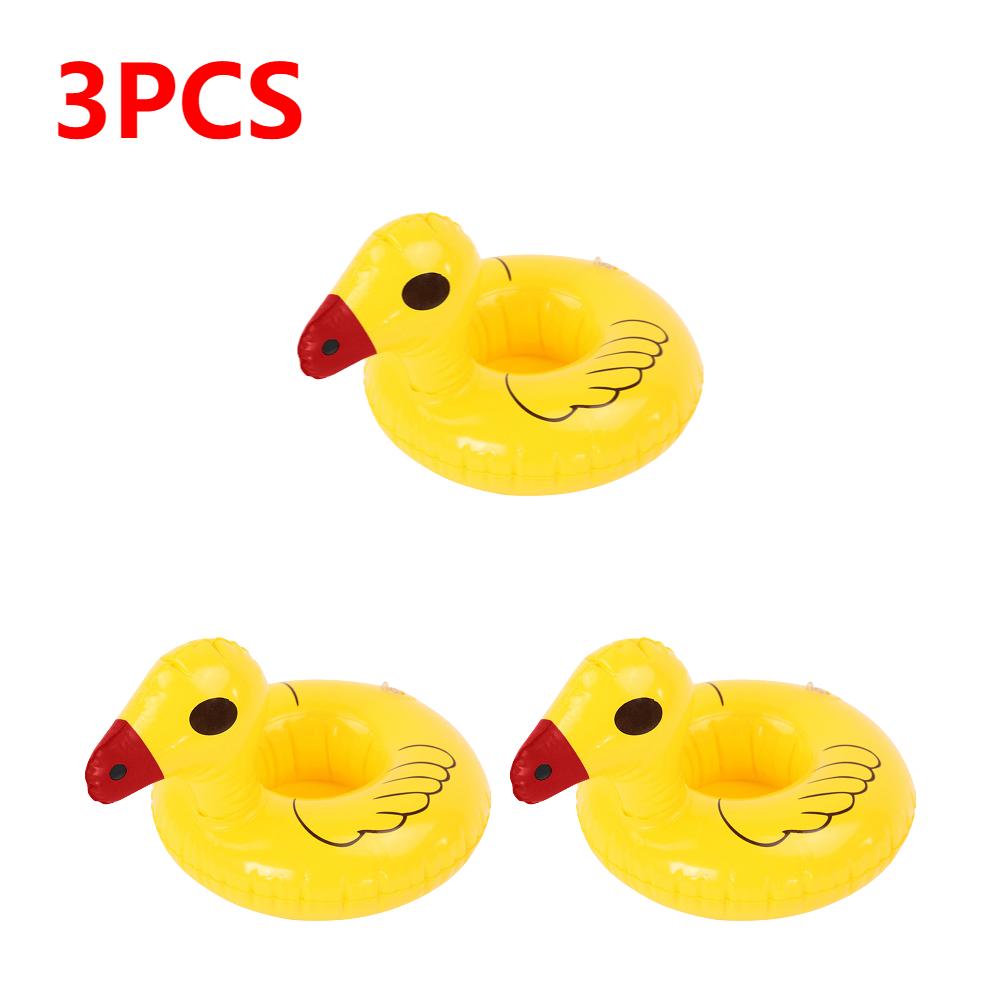 1-5PCS Inflatable Cup Holder Coconut Tree Style Inflatable Drink Coasters Cup Holder Float Cup Stand Pool Accessories