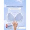 Summer Ultra-Thin Ice Silk Cool Quick-Dry Underwear for Women, Small Chest Gathering Sports Seamless Vest-Style Bra, One-Piece Design