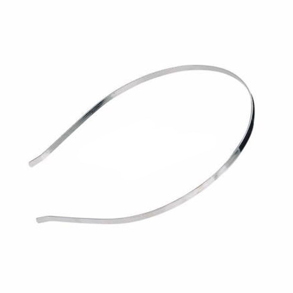 10 Stück Silbernes Metall-Haarband Viele DIY-Bastelartikel für Haaraccessoires