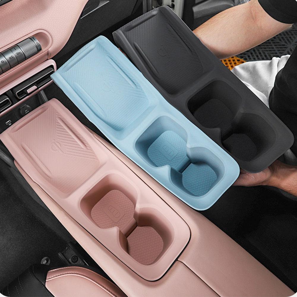 Central Console Silicone Wireless Charger Pad For BYD SEAGULL Dolphin MINI 2023 2024 Interior Modification Accessories
