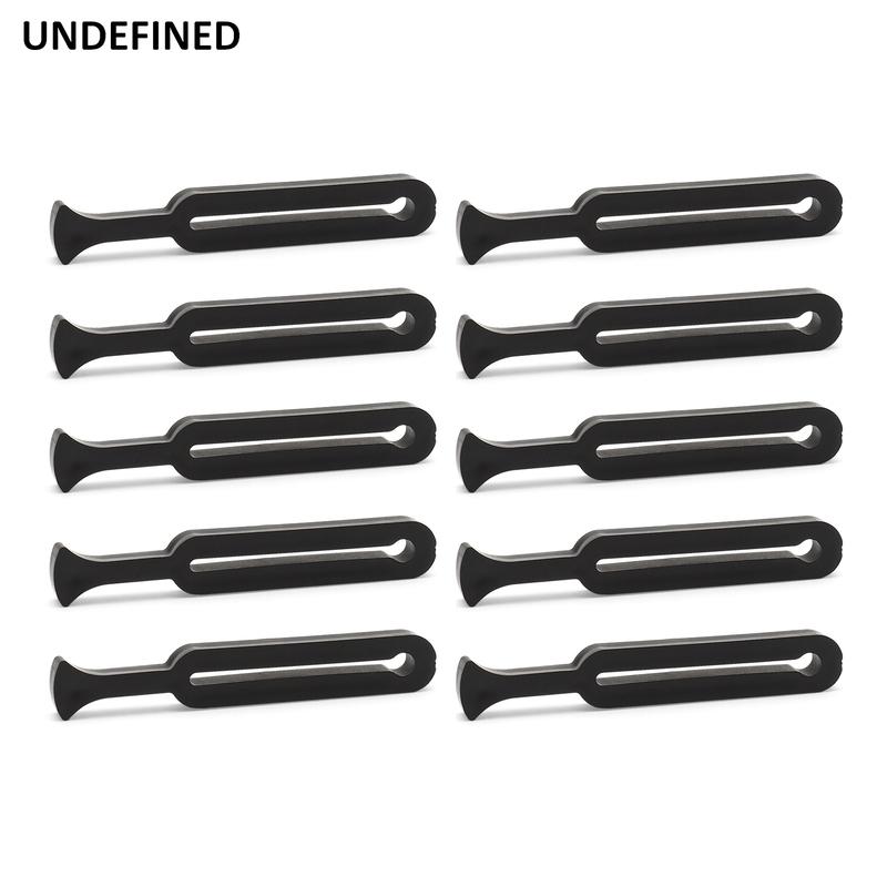 10x Feste Windschutzscheiben-Gummidichtungsringe für Polaris 5410970,5410387 Ski-Doo 572-0328-00 Yamaha 8K4-77223-00