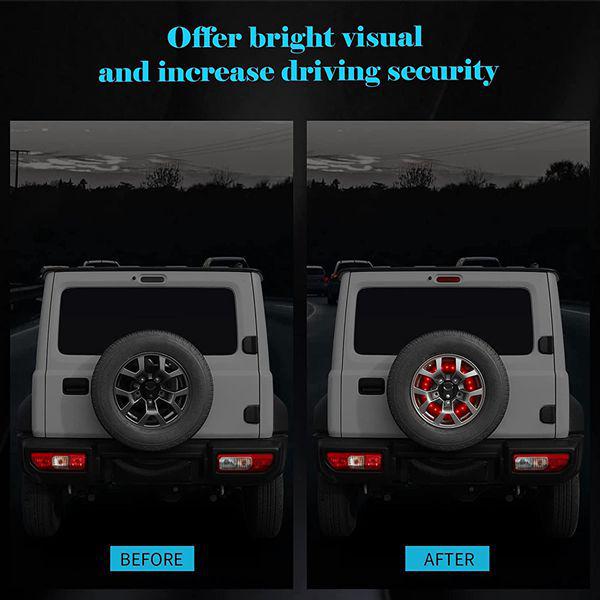 Jeep Wrangler JK JL Spare Tire Brake Light (07-22) Enhanced Version