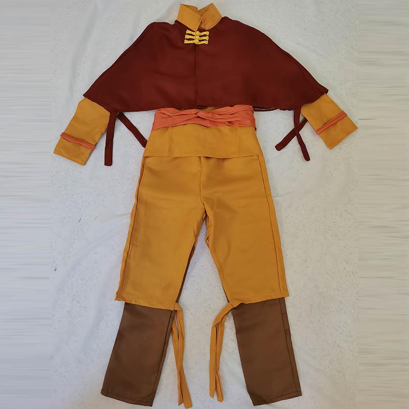 Aang Cosplay Kostým Edice Avatar: Poslední vládce vzduchu Role Play na Halloween Anime Comic Con Avatar Oblečení