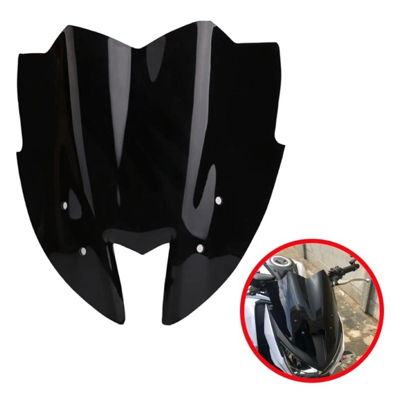 High Performances Wind Deflector Stylish Front Windshield for Z800/ZR800 2012-2016 Enhances Riding Comfort &Aerodynamics