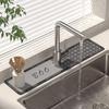 Badezimmerarmatur Ablass- und Wasserabsorptionsmatte für Waschbecken und Arbeitsplatten