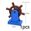 Store byggeklosser Slide Swing Seesaw Park Lekeplass Series Large Pillar Murstein Barn Barn Pedagogisk Leke Kompatibel Duploe