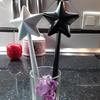 Portable Salt Pepper Shakers Refillable funny Star Wand Salt Holder Cute Kitchen Accessories Dining BBQ Supplies
