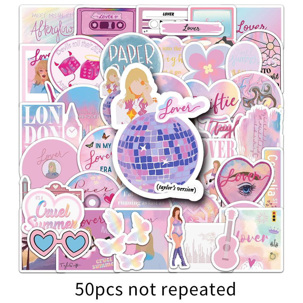 Fun Sticker Pack For Water Bottles, Luggage, Laptop, And Phone Case Decoratio