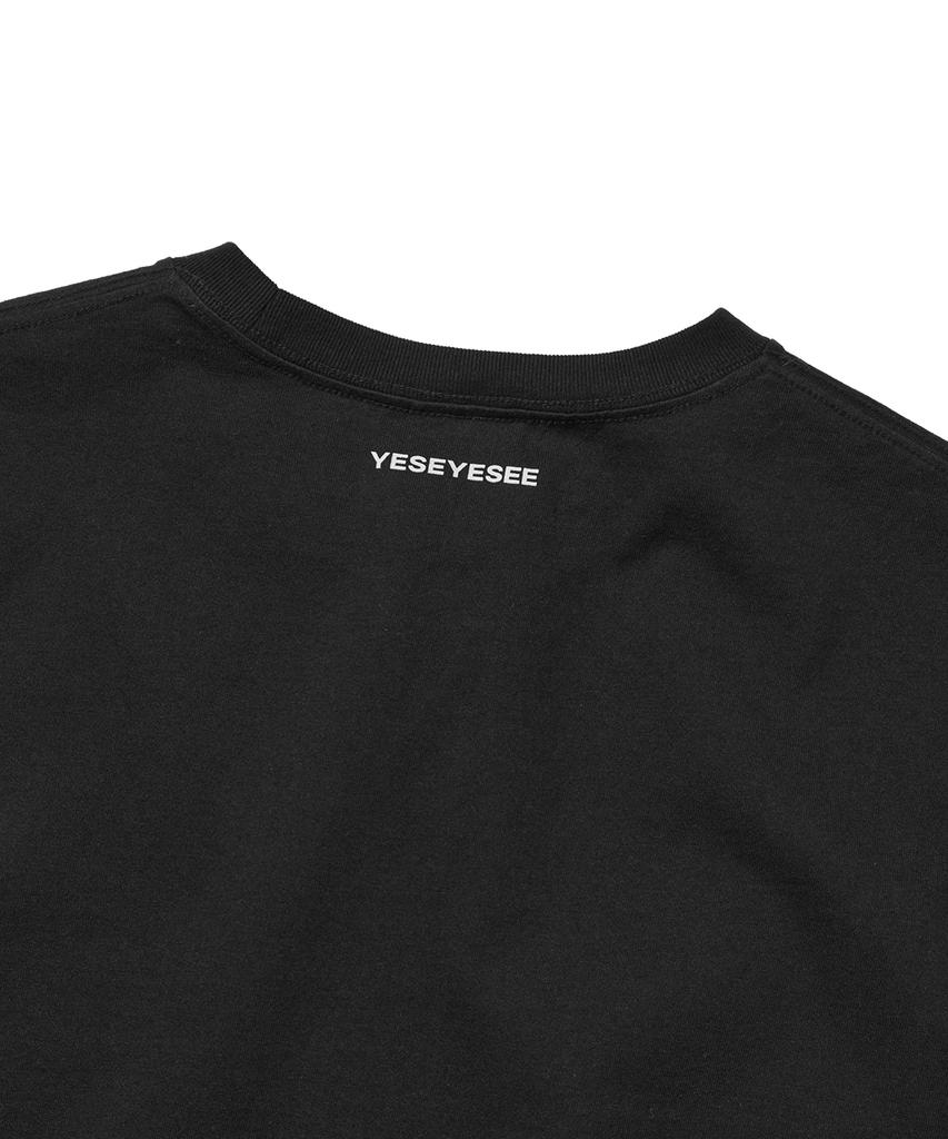 YESEYESEE Y.E.S Wake Up Tee Black
