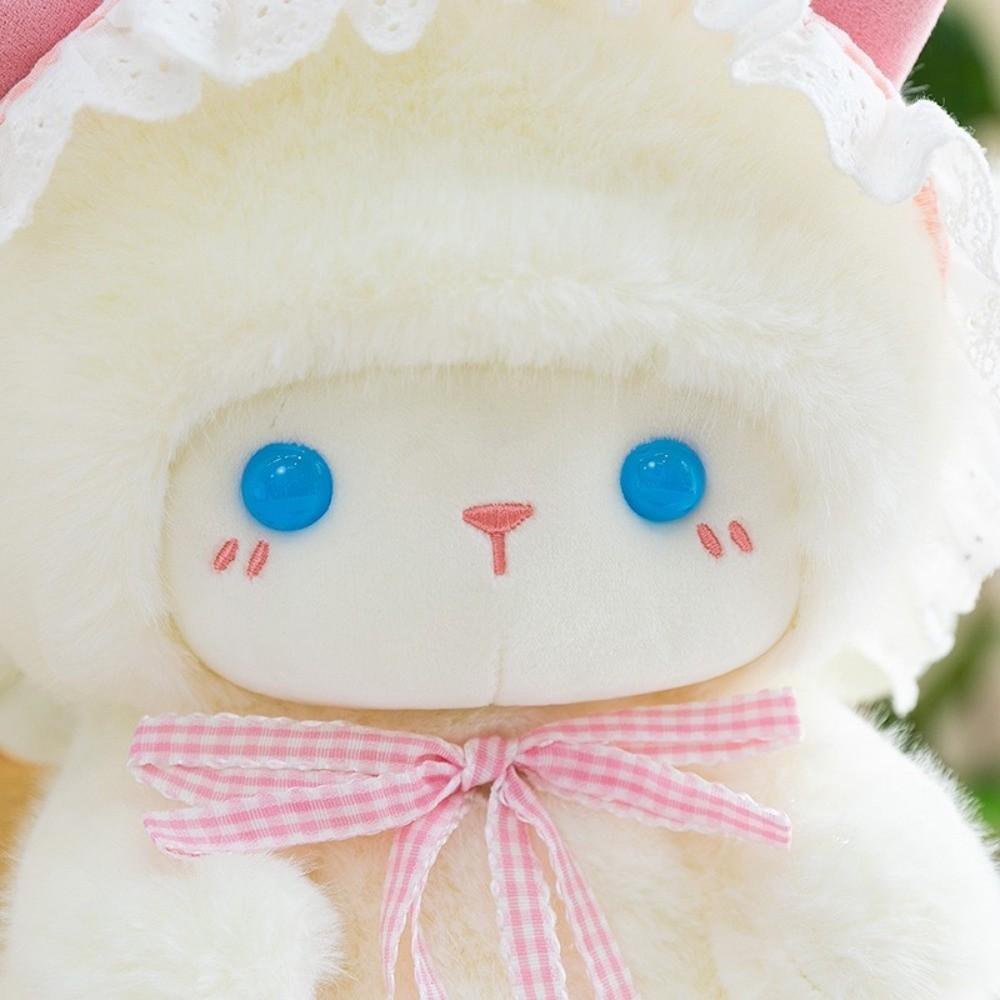 Soft Plush Fabric Sheep Plush Doll Angel Sheep Plush  Bedtime Hugging Room Decoration