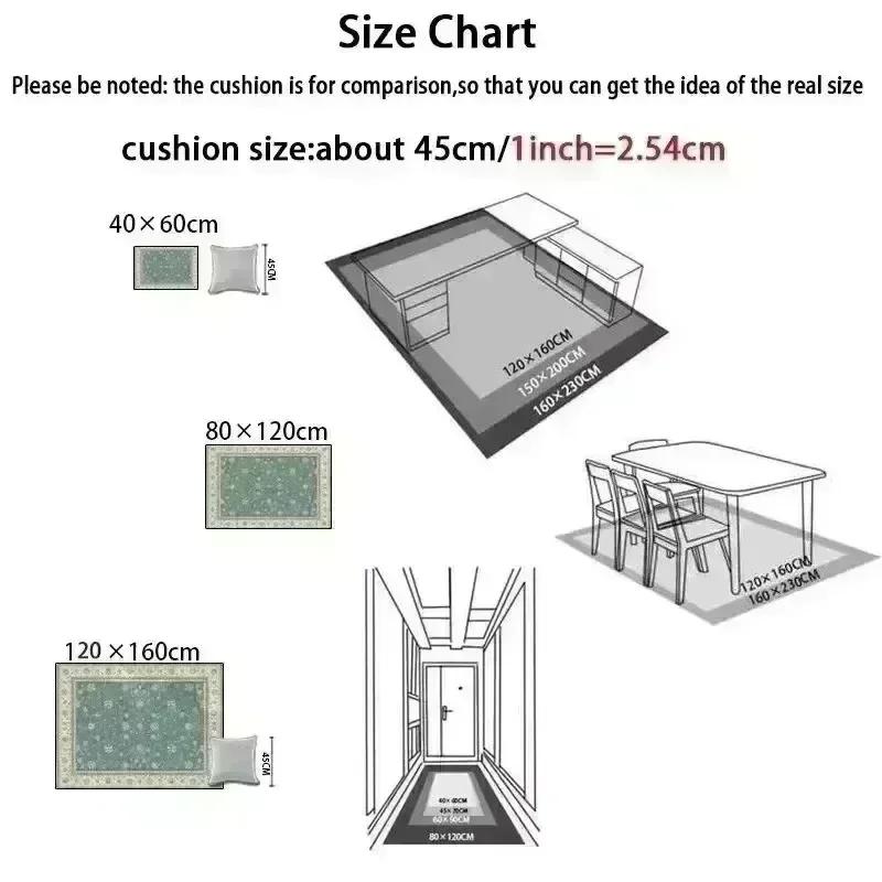 Cartoon Cute Pattern Child Carpet Living Room Sofa Bedroom Game Study Bathroom Entrance Door Mat Non-slip Kid Home Decor Rug