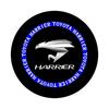 2PCS For Toyota HARRIER XU30 XU60 XU80 ACU30 80 2003-2024 Car YULXRU5 Logo Wireless Courtesy Car Door Projector LED Courtesy Lamp