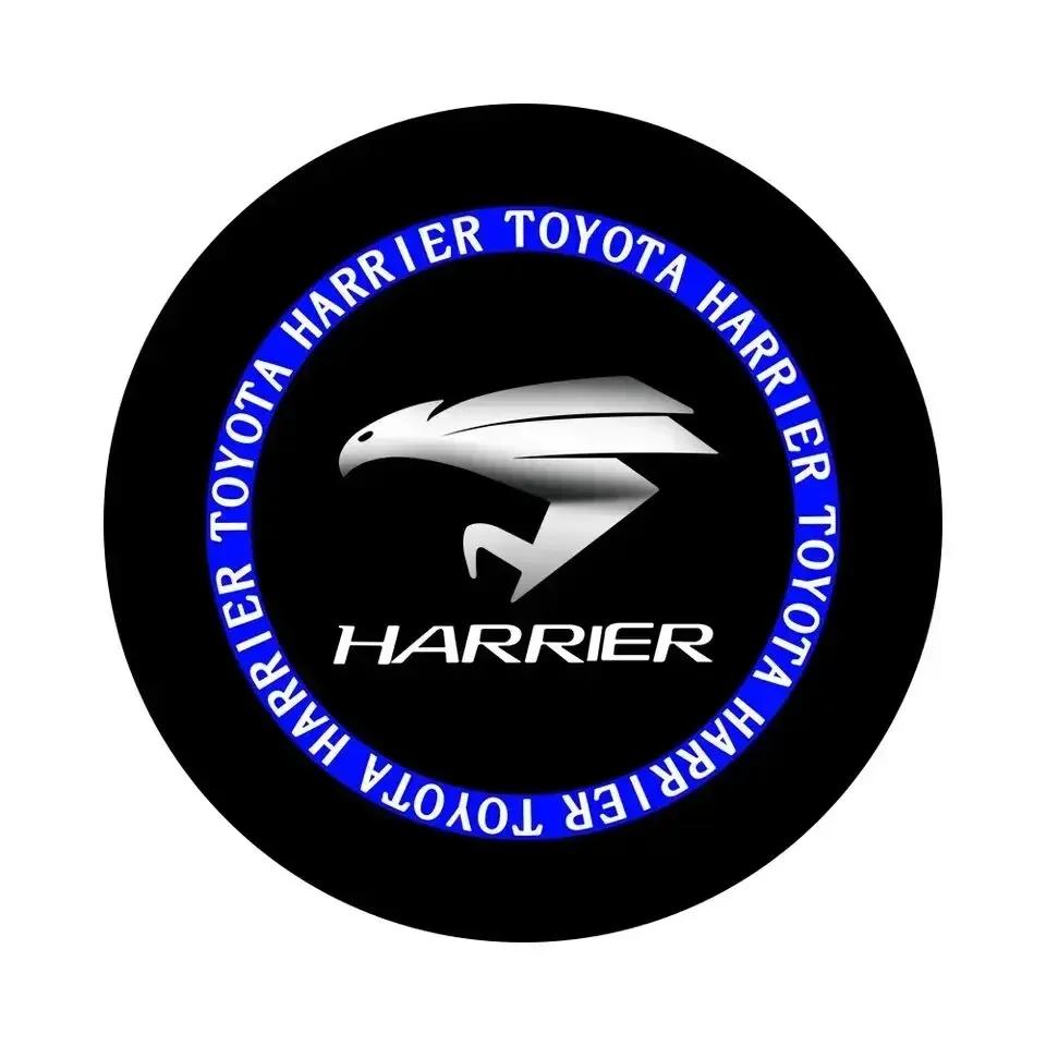 2PCS For Toyota HARRIER XU30 XU60 XU80 ACU30 80 2003-2024 Car YULXRU5 Logo Wireless Courtesy Car Door Projector LED Courtesy Lamp