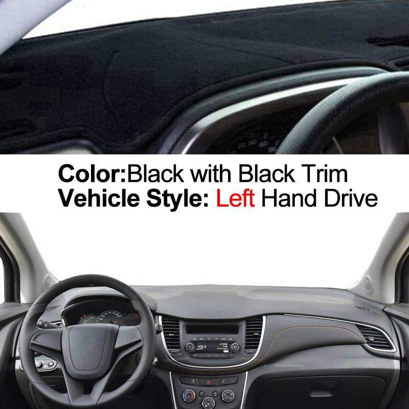 Auto Armaturenbrett Abdeckung Armaturenbrett Matte Teppich Umhang Für Chevrolet Chevy Trax Tracker 2017 2018 2019 2020 2026 Für Holden Trax 2017 - 2026