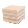 Cube Lamp Wooden LED Night Light Handmade Cordless USB Powered Desk Lamp for Bedroom Nightstand Home Office