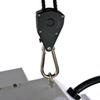 4PCS/2 Pairs Adjustable Rope Hanger Ratchet Tie Down Ratchet Straps Grow Light Hangers 1/8'' 150lb Reinforced Internal Gears Ratchets for Grow Lights