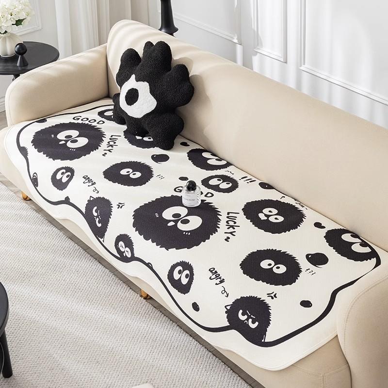 

Cartoon Cute Sofa Seat Cushion Special-Shaped Four-Season Universal New Irregular Non-Slip Straight Seat Cushion Cover 90*90cm