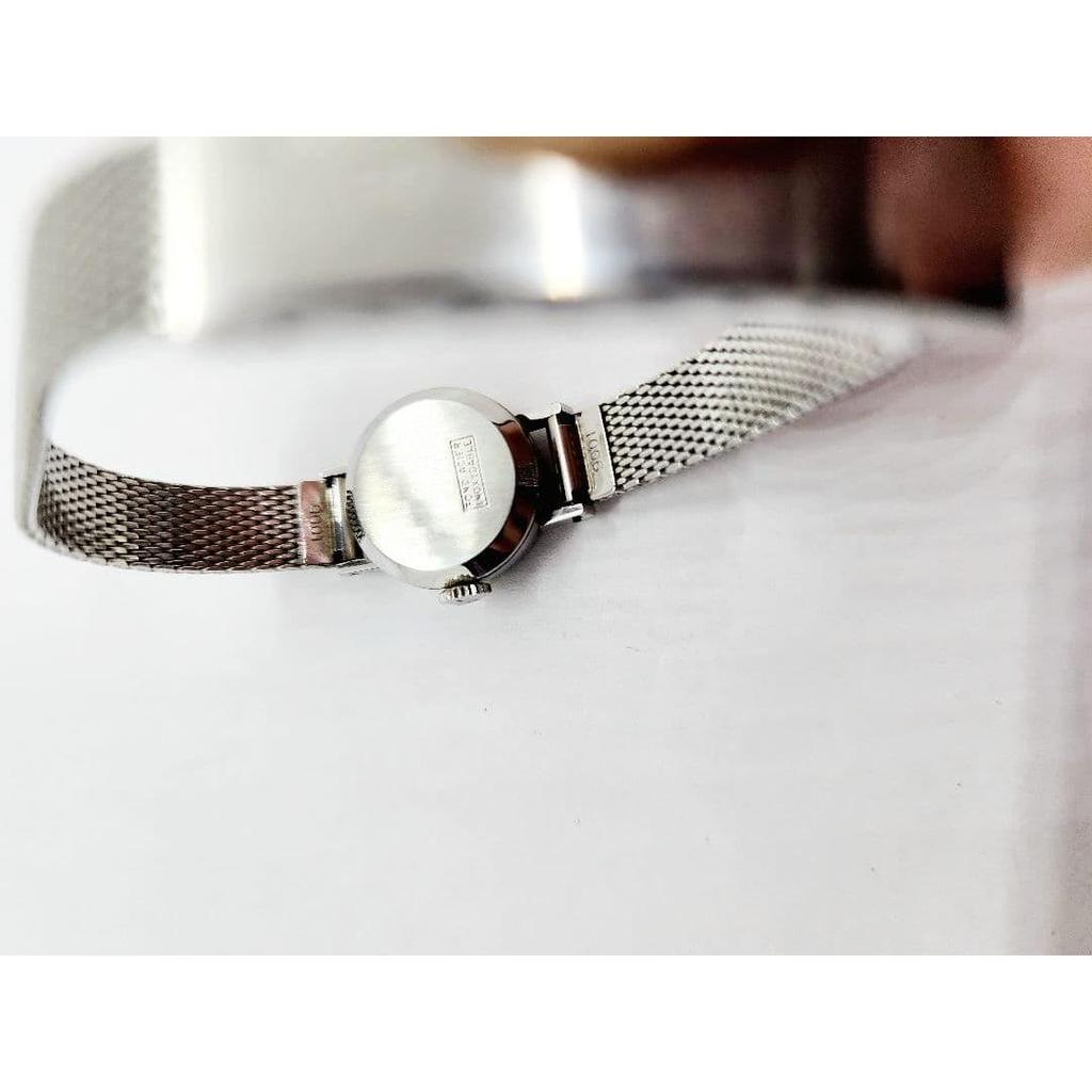 Used Tissot saphir cut glass vintage manual winding type working item good condition