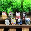 Anime Naruto Figure Toys 3CM Mini Cats Miniatures Kakashi Uchiha Itachi Gaara Q Version Pvc Model Edition Desktop Birthday Gift