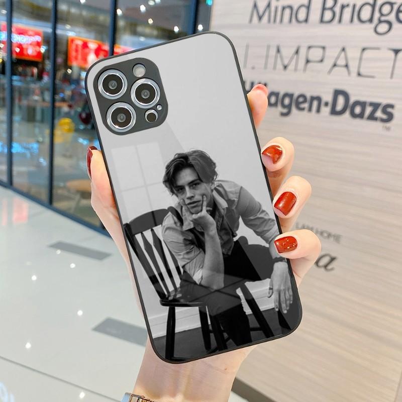Cole Sprouse Cool Phone Case For IPhone 14 13 12 11 Pro Max X XR XS 8 7 Plus Liquid Glass Color Phone Cover