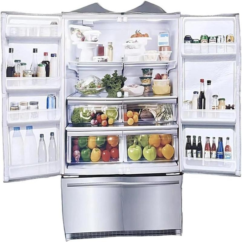Fridge Costume Funny Refrigerator Cosplay Outfit for Adults Fancy Dress Up Costume Halloween Role Play Party Props
