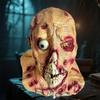 Creepy Skull Mask Scary Lightweight Halloween Costume Headpiece for Haunted House Party and Masquerade Ball