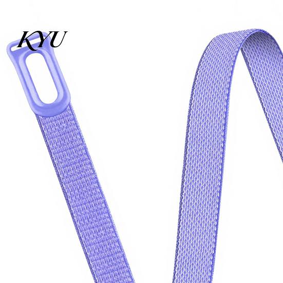 Fitness Tracker Accessory 430/500MM Nylon Bicep Band for Smart Watch, Adjustable Breathable Arm Woven Strap, Sport Armband Replacement Athletic