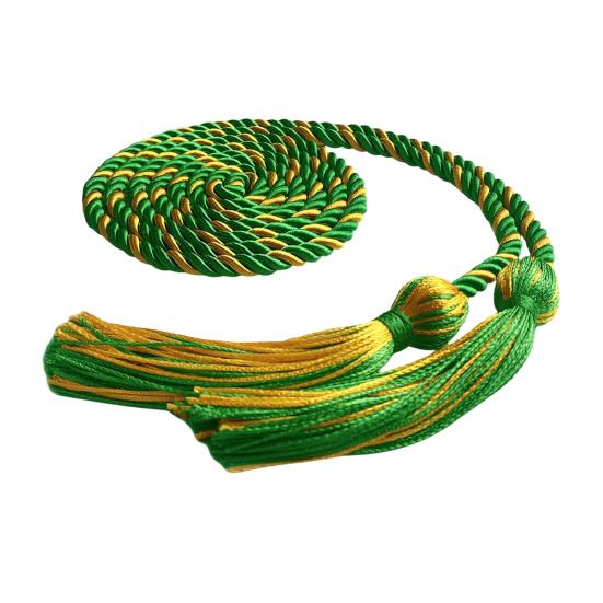 2026 Graduation Cord 5.6Ft Long Braided Cord Double Tassel Graduation Gown Cord for Graduation Ceremony Bachelor Master Doctoral