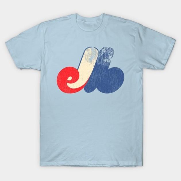 Defunct Montreal Expos Baseball T-Shirt Unisex T-Shirt XL