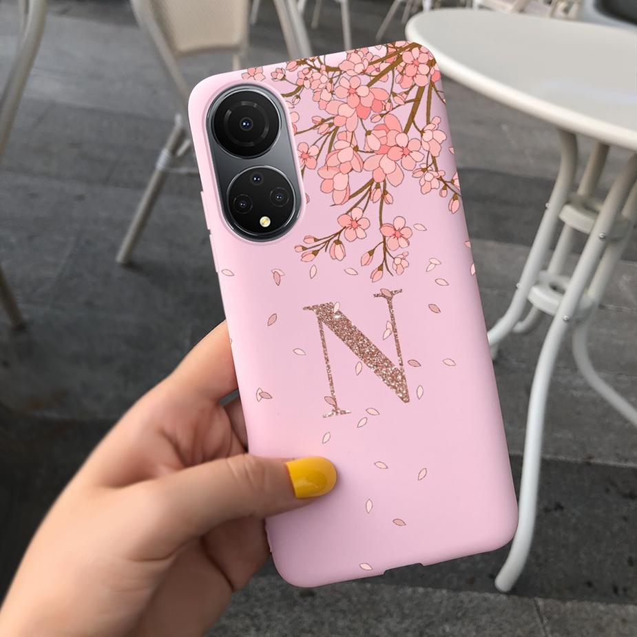 For Honor X7 Case CMA-LX2 New Fashion Letters Cover 6.74'' Soft Silicone Phone Case For Huawei Honor X7 X 7 HonorX7 Cover Bumper