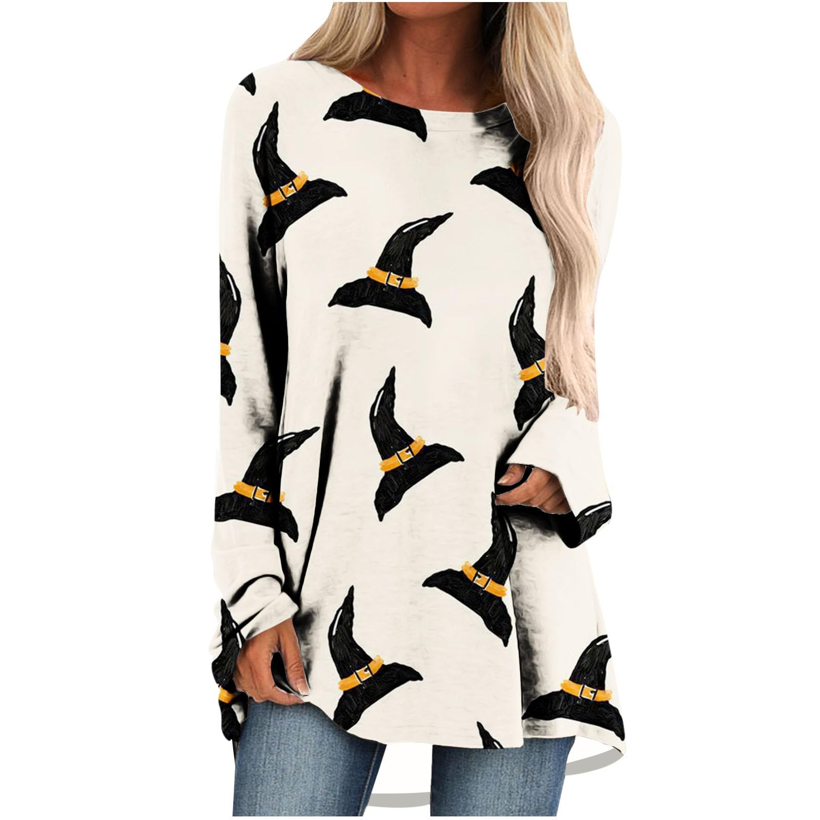 Футболка с принтом «Страшный Хэллоуин» — фото 16