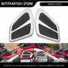 Motorcycle Accessories Chrome Tank Trim Pad Kneepad Decorative Cover Fairing For Honda Gold Wing Audio/Comfort GL1800HPM 2012-17