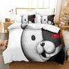 3D Anime Danganronpa Bedding Set Duvet Cover Sheet Printed Bed Set Pillowcase Bed Full Queen King Size Comforter Bedroom