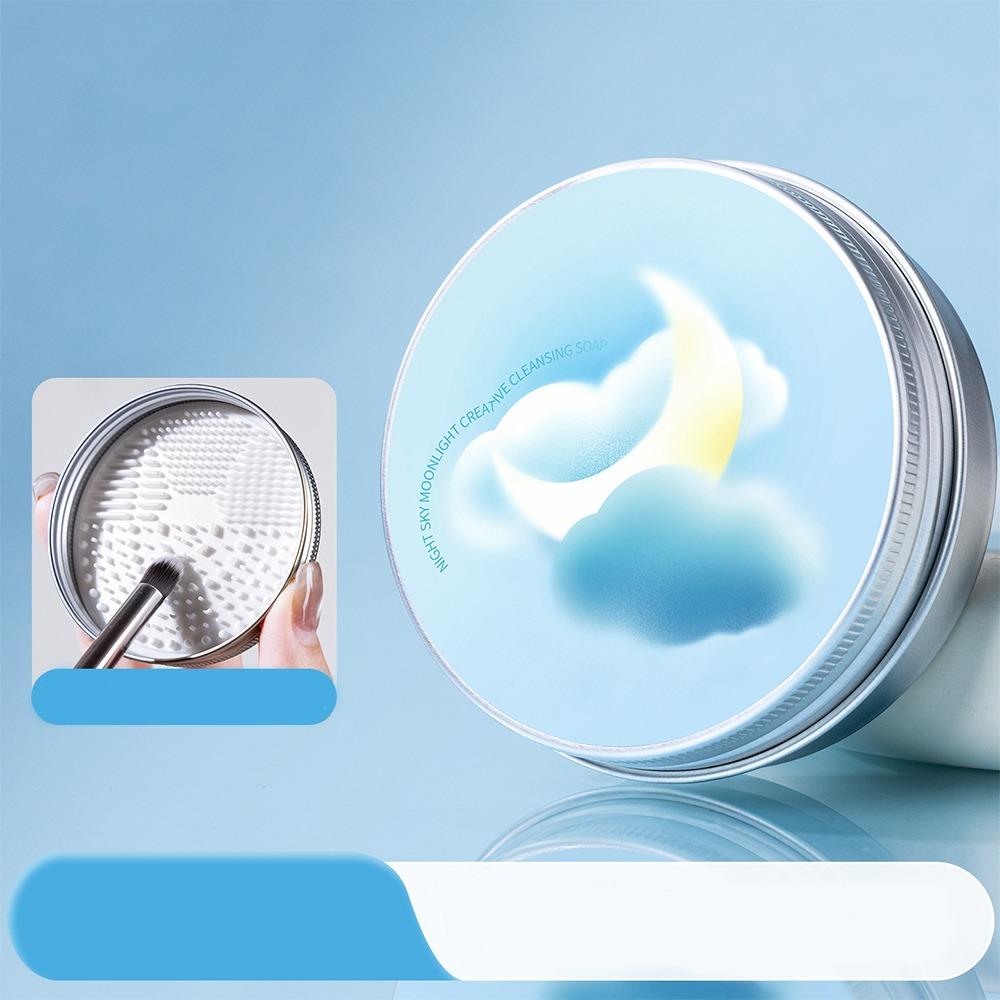 Deeply Cleans Makeup Brush Cleaner Soap Waterproof Cosmetic Cleaner  for Makeup Brushes & Sponges