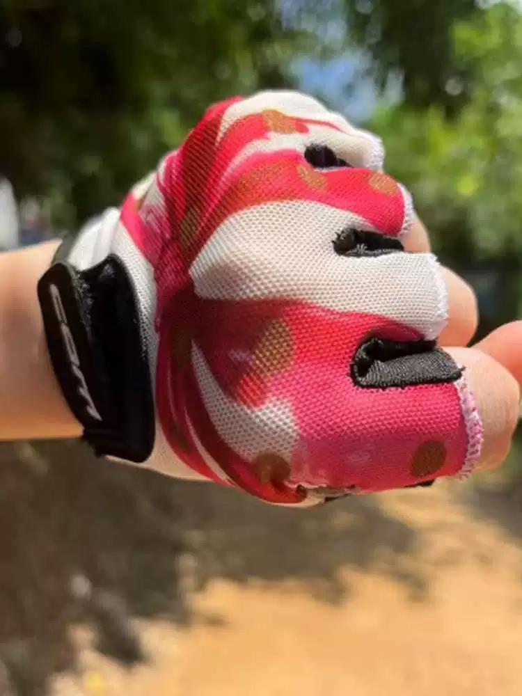 COM Kids Cycling Gloves Bicycle Balance Car Protective Gear Spring & Fall Half Finger Full Finger Breathable, Wear-Resistant and Non-Slip
