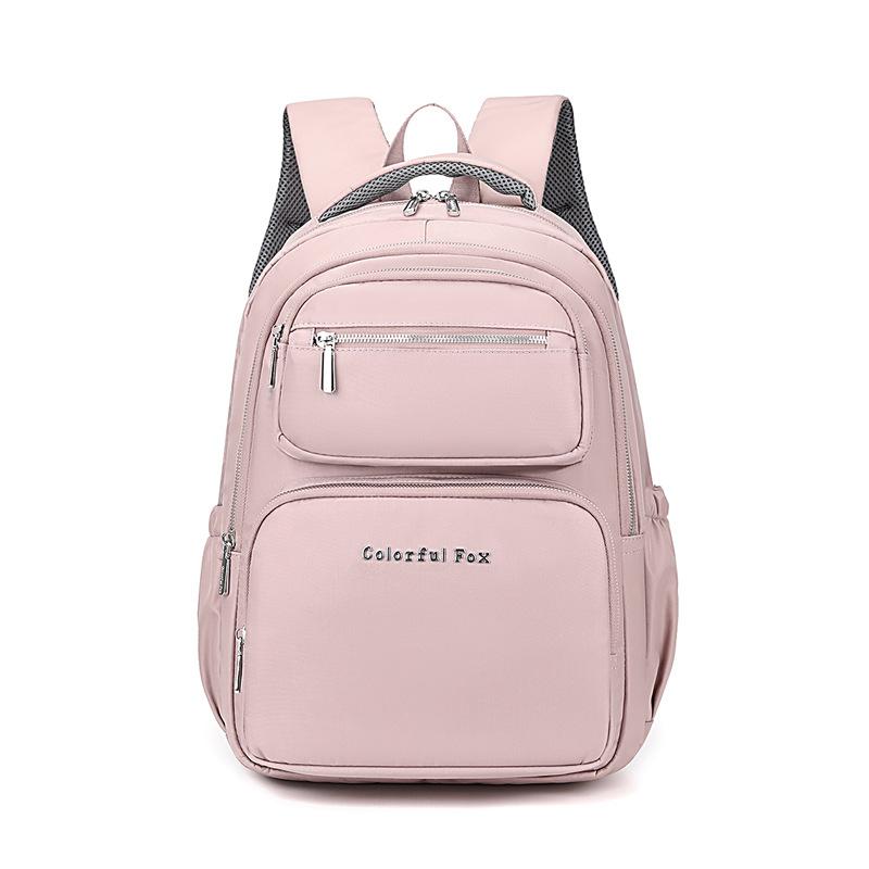 

Colorful Fox new women s backpack multi-layer large-capacity anti-splashing backpack student schoolbag