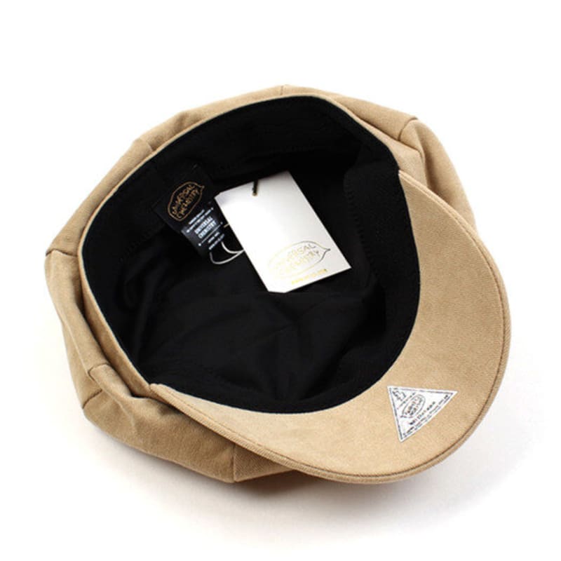 Universal chemistry Washing Bold CT Beige Newsboy Cap