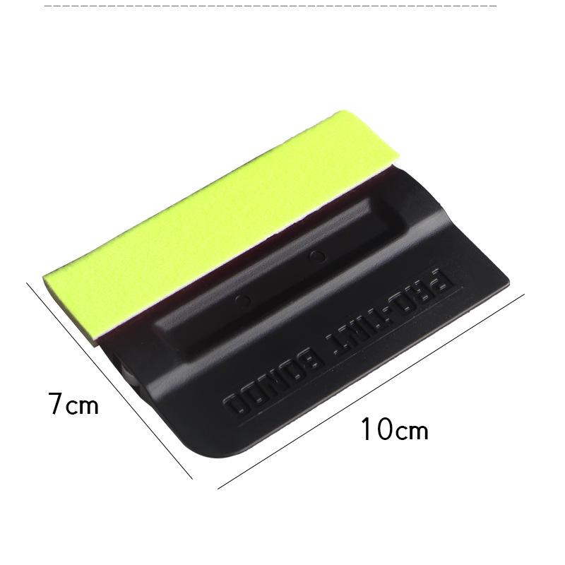 Black Wool Felt Magnetic Film Squeegee with Velvet Cloth