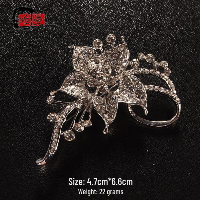 Mori Style Floral Brooch for Women's Cheongsam Suit - Creative Niche Design Corsage