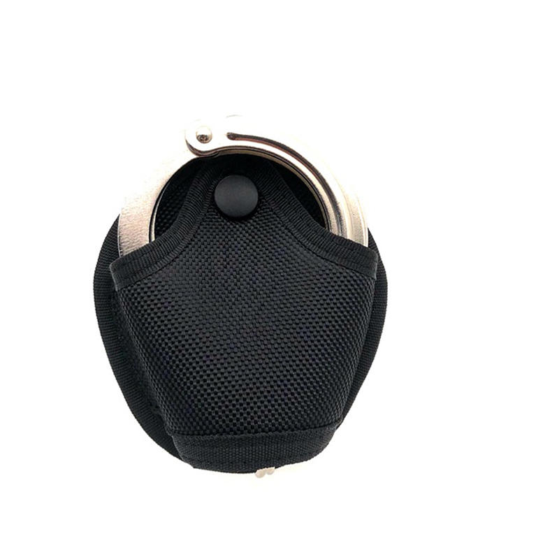 Tactical Handcuff Pouch with Quick Release Universal Compatible Holster for Police Security Duty Outdoor Utility Gear Accessory