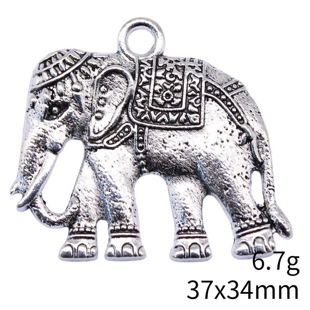 Wedding Anniversary Charms For Jewellery Making Elephant God Charms Pendant Biz Cell Phone Pendant