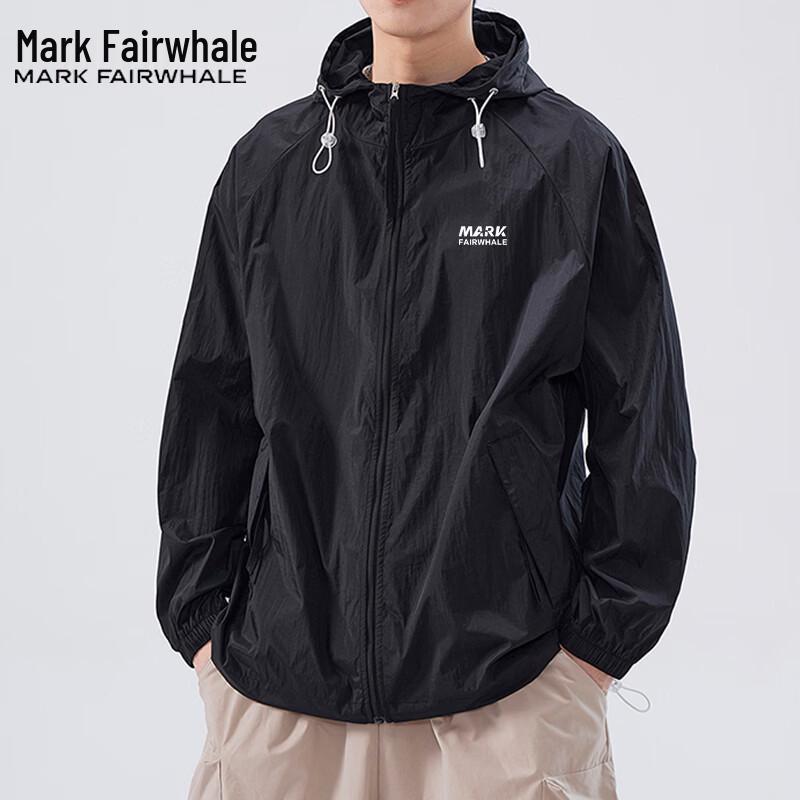 Mark Fairwhale Men's Lightweight Ice Silk Sun Protection Hooded Jacket