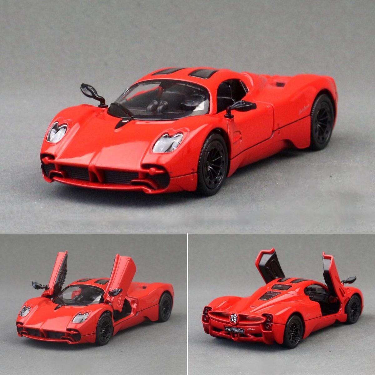 1:36 Pagani Utopia Legierung Sportwagen Modell Druckguss Metall Rennsport Superauto Fahrzeuge Modell Simulation Sammlung Kinderspielzeug Geschenk