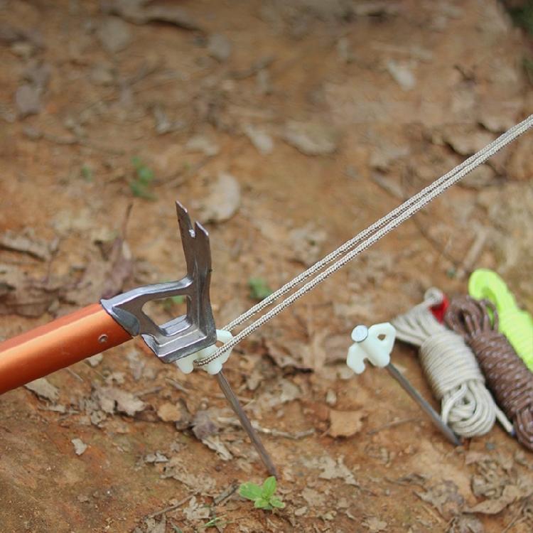 Outdoor Campings Stake with Luminously Head Alloy Tent Stake Campings Anchors Peg for Canopies, Campings, Hikings, Beach