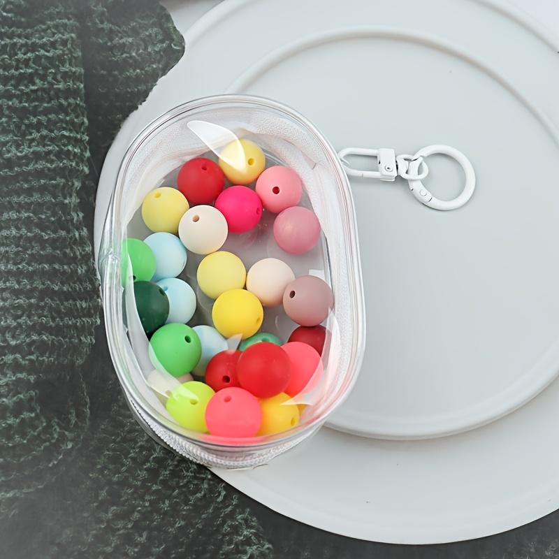 

Portable Travel Storage Bag, Suitable for Chargers, Cables and Headphones - PVC Material Multifunctional Storage Bag-Without Balls