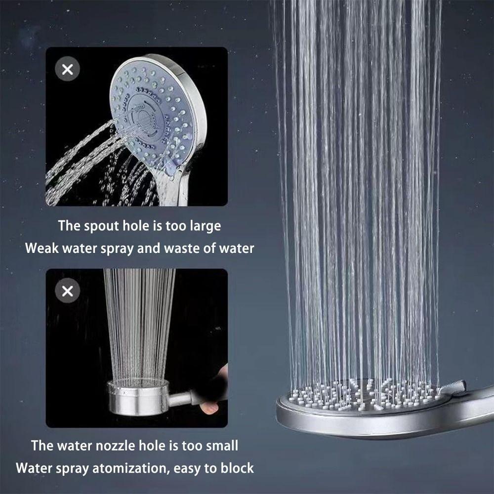 Handheld Water Saving Sprayer Anti-clog Nozzles Shower Sprinkler  Bathroom Accessories
