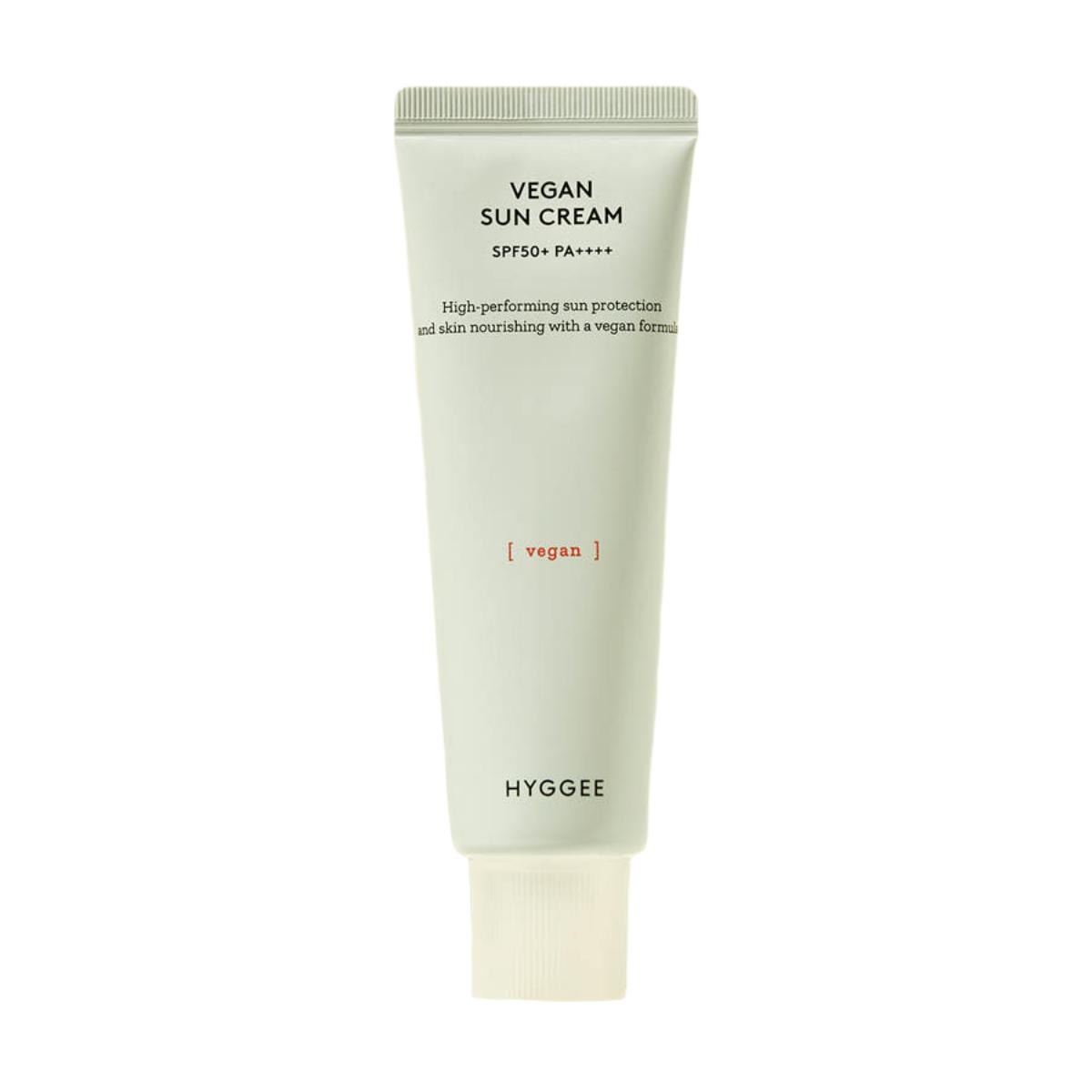 HYGGEE Vegan Sun Cream 50ml [SPF50+ PA++++] Hydrating Chemical Sunscreen
